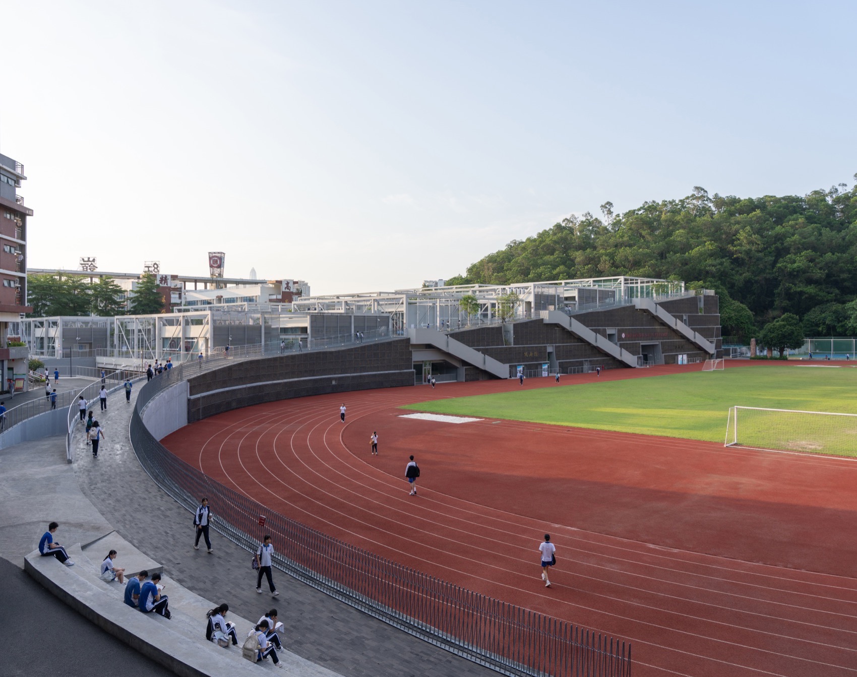 红岭高中新艺体中心丨中国深圳丨源计划建筑师事务所-82