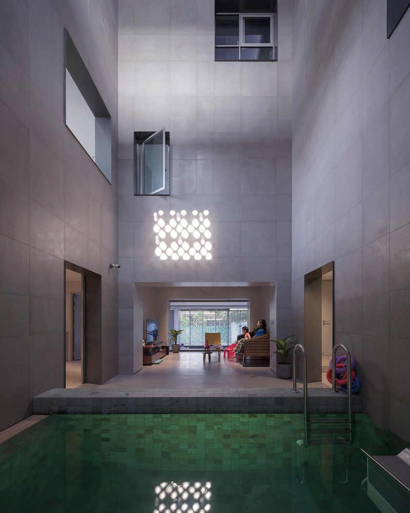 泰国镂空混凝土砖住宅-39