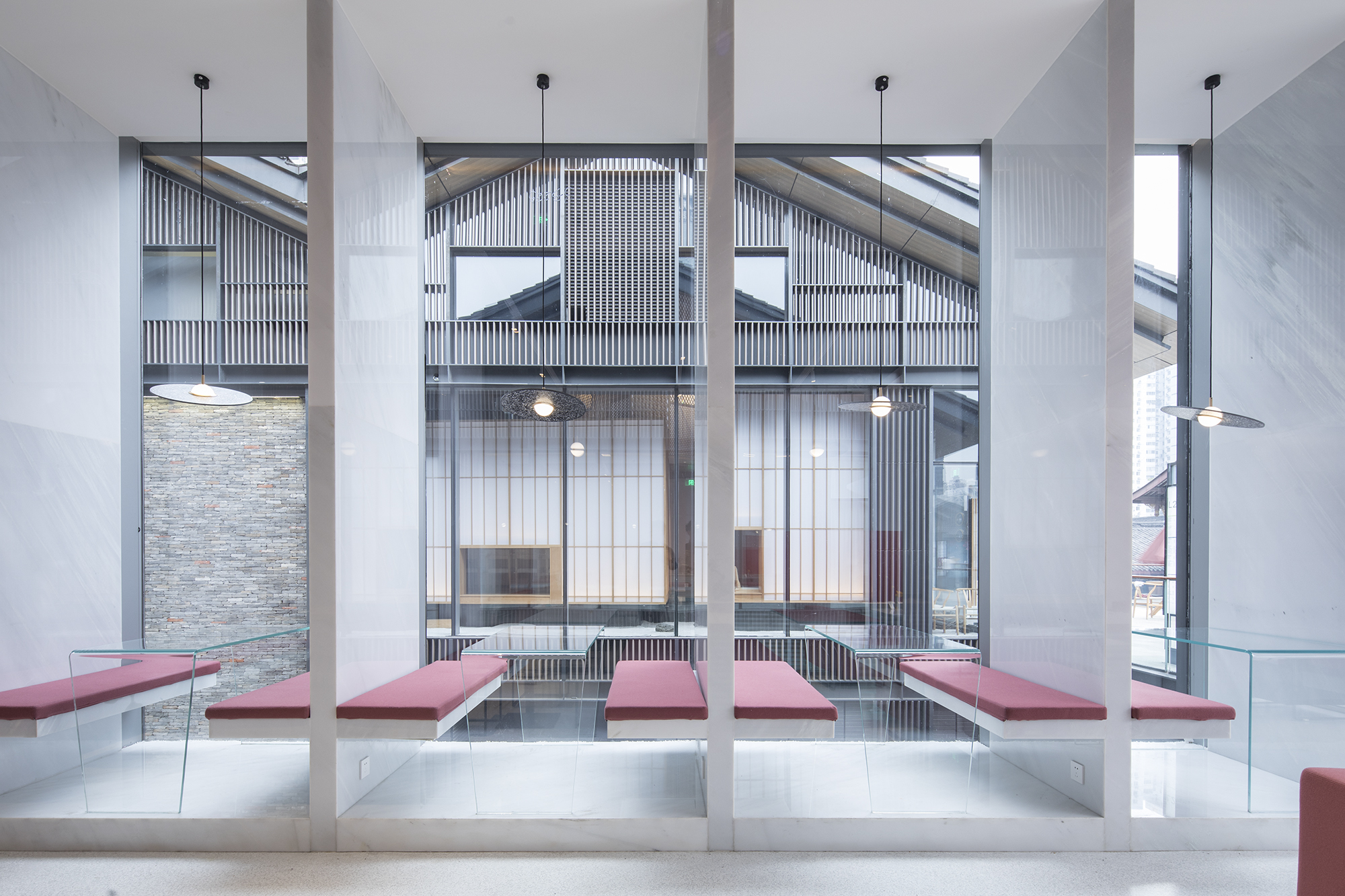 成都武侠风甜品店,双层立面拍照空间-43