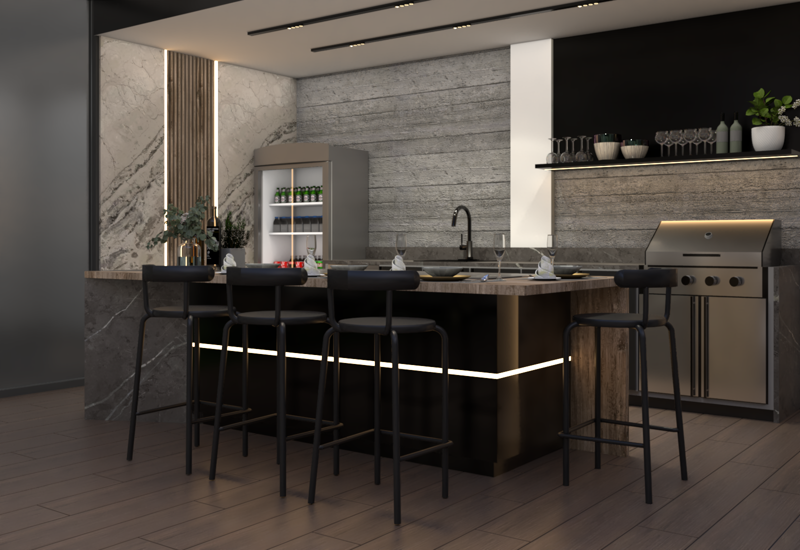 Área social - Colinas de Pirineos-2