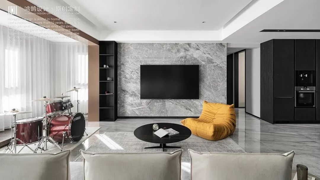 翡色之海 · 160㎡现代简约风家居设计丨中国徐州丨鸿鹄设计-15