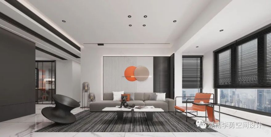 湖南吉首 130㎡简约住宅设计,打造舒适生活空间-10