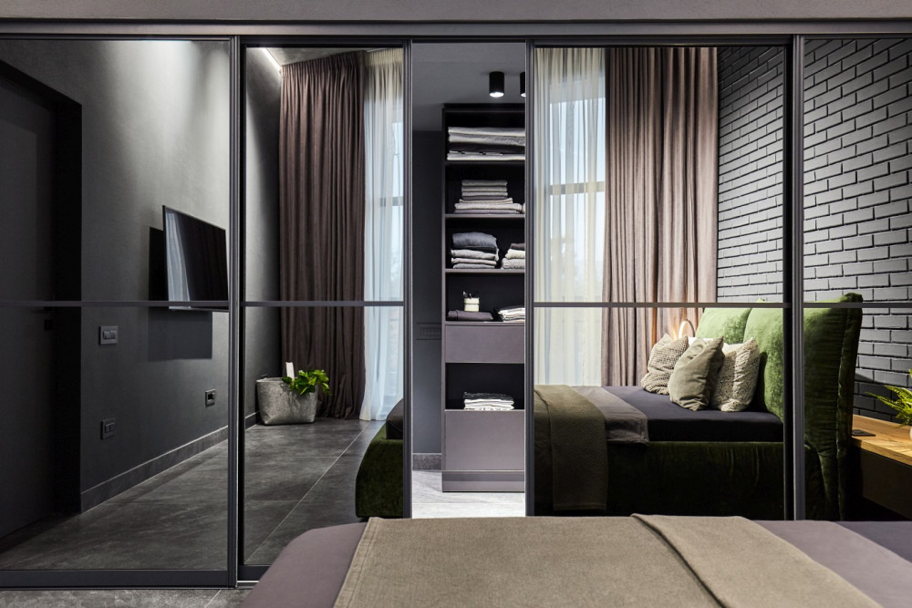罗马尼亚顶层公寓工业风格设计案例-50