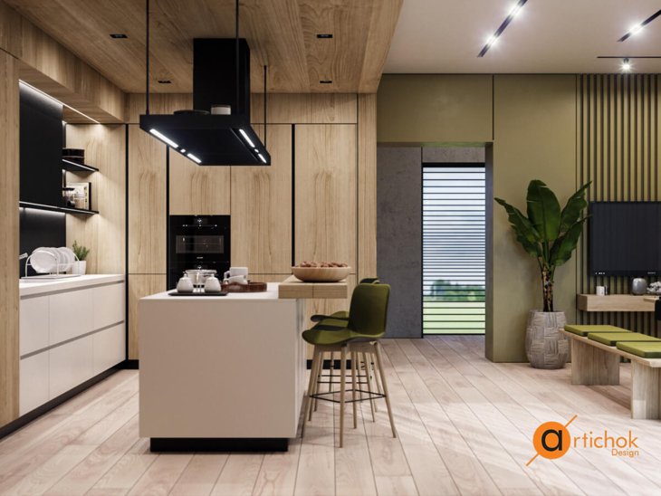 Загородный дом в сосновом бору - Art-i-chok-43