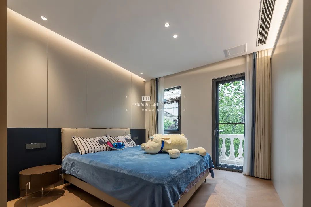 550㎡现代中式别墅丨中策装饰-45