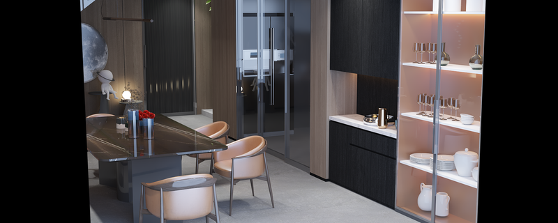 湛江市玥胧湖度假区别墅室内设计-1