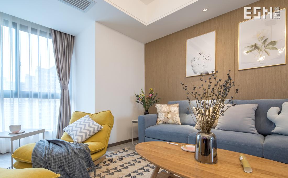 西安融侨城 110㎡北欧风旧房改造,自然舒适家居空间-36