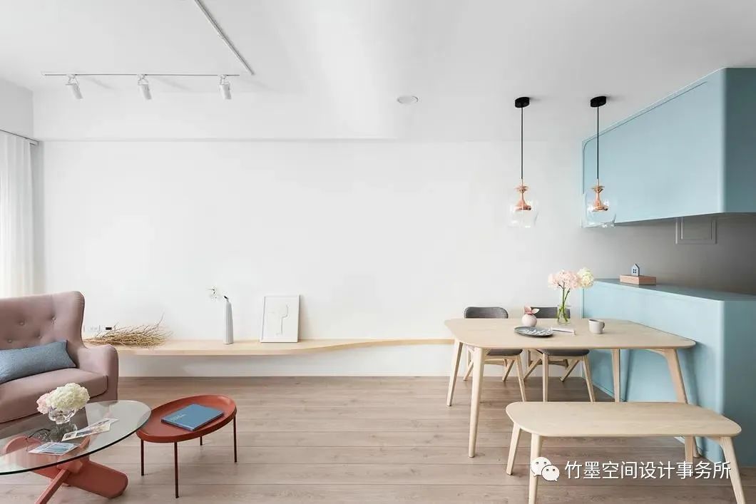 北欧风家居设计,色彩与甜蜜的梦幻之旅-96