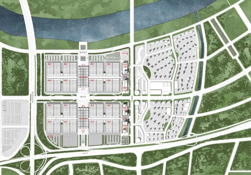 天津国家会展中心丨中国天津丨gmp·冯·格康,玛格及合伙人建筑师事务所,中国建筑科学研究院-3