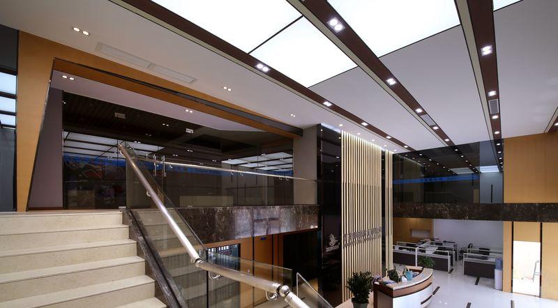 顺德均安天连纺织现代办公空间设计-1