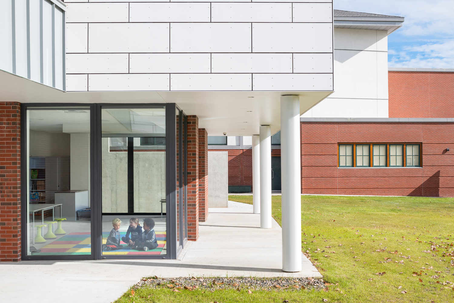 波特兰韦恩弗利特小学低年级部丨美国波特兰丨Simons Architects-41