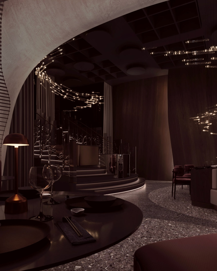 米兰多莫寿司店丨室内设计师Ashley Gadeova,Naos建筑公司-44