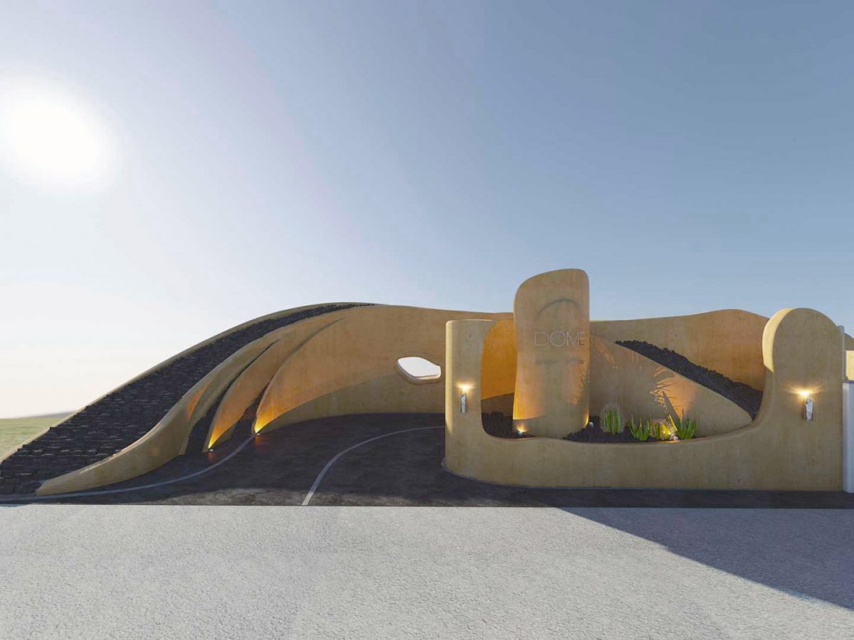 Volcano Entrance - Utopia Hotel Design-18