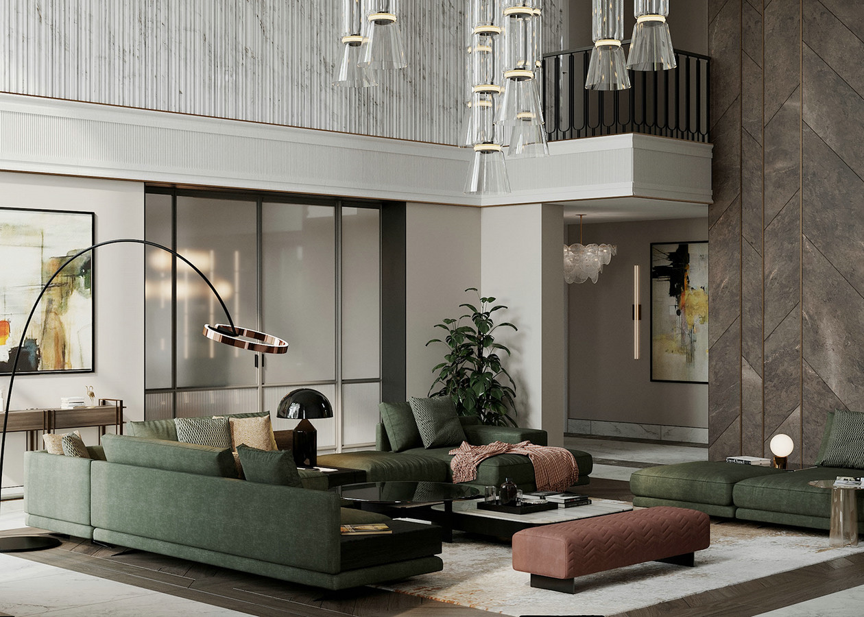 乌克兰大平米别墅设计-5