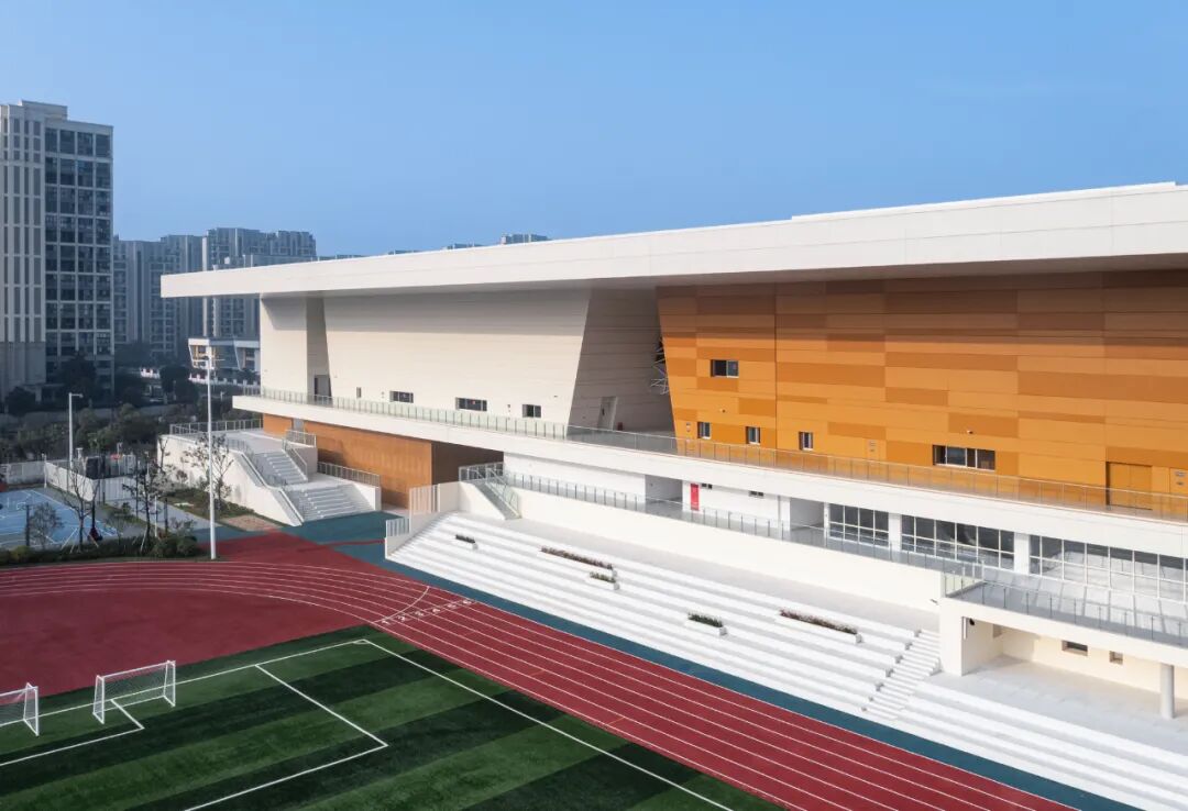 体块丰富的教学综合体：上海世外教育附属相城高新区实验小学-39