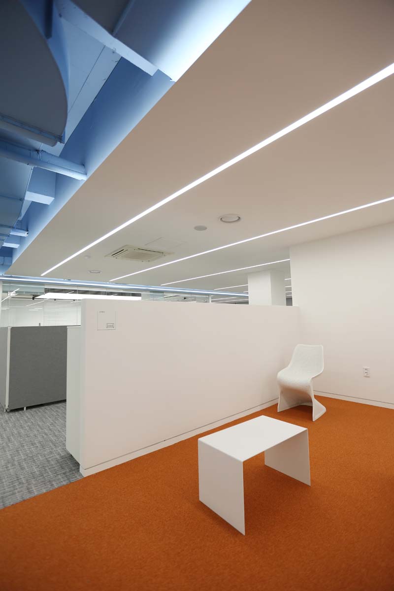 明亮灯光凸显的简约办公空间设计-12