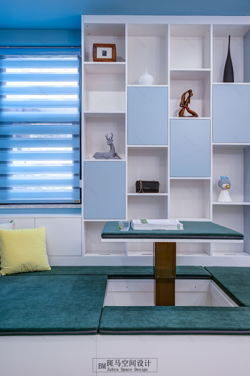 马卡龙色的浪漫空间 | 深圳庐峰翠苑 120 平方少女心设计-22