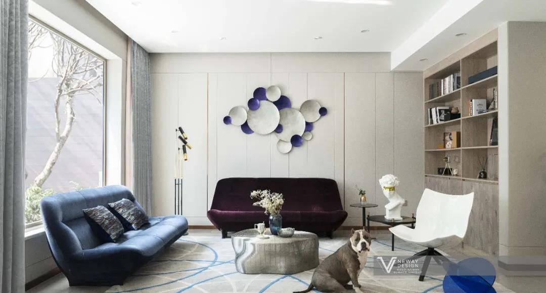 后现代轻奢空间，演绎精致生活美学-8