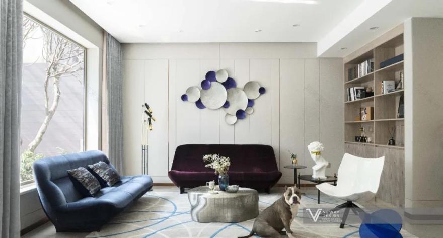 后现代轻奢空间,演绎精致生活美学-8