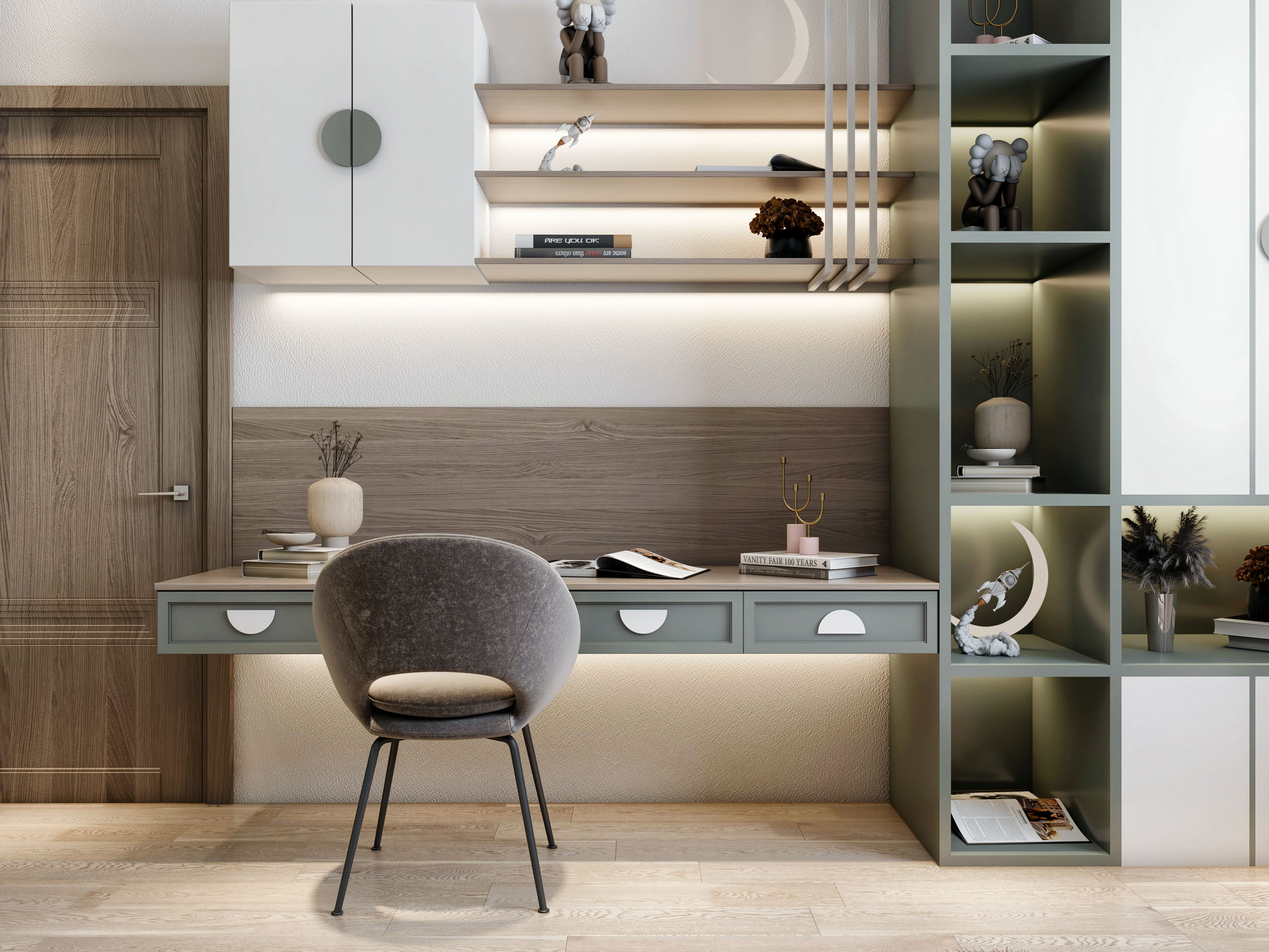 Boy Bedroom Design Project l Saudi Arabia-7