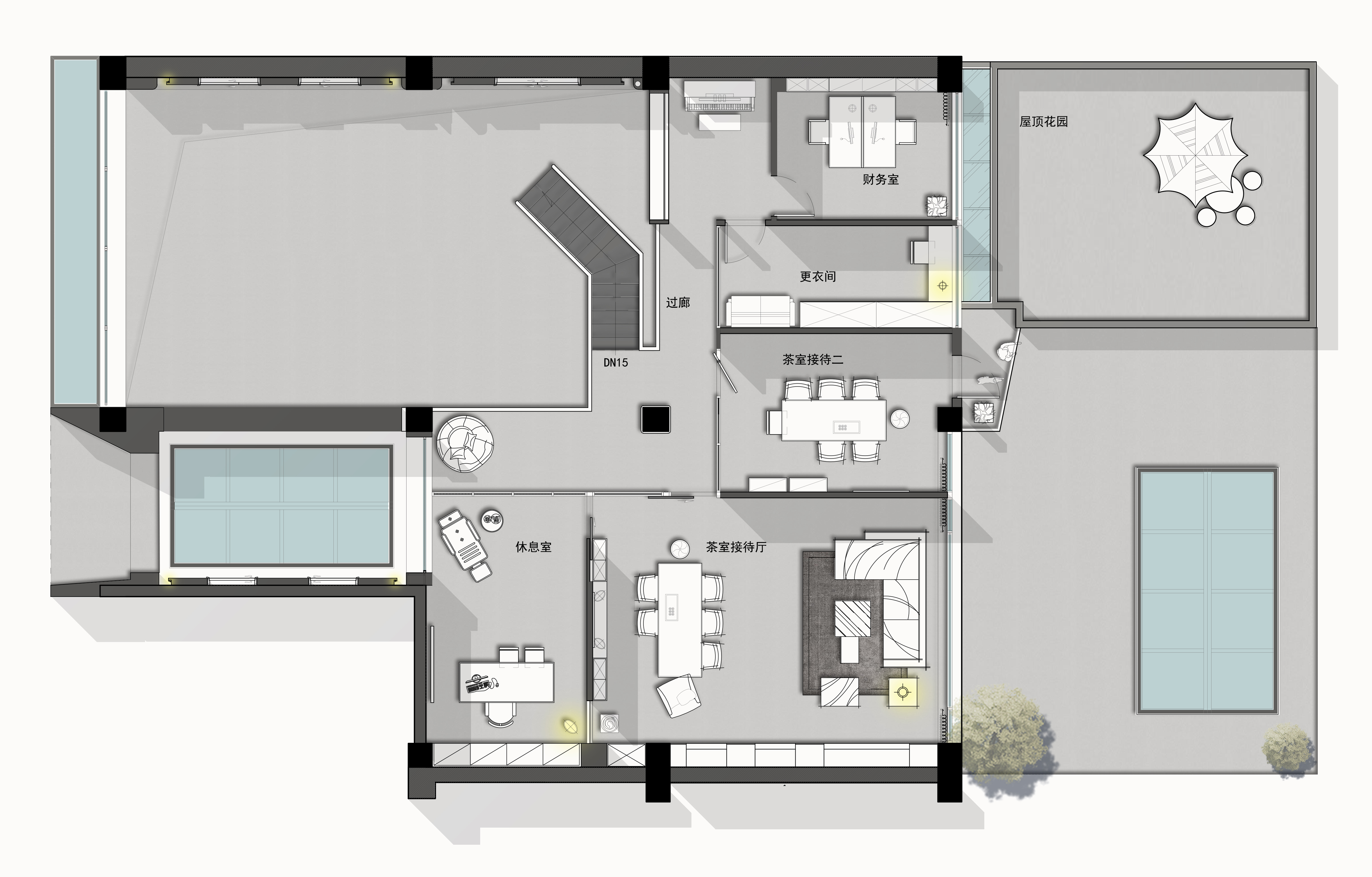 南昌城市展厅 & 德森克门窗系统店-4