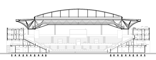 体育空间传承与焕新丨上海院原创设计旗忠网球中心改扩建项目顺利竣工验收-56