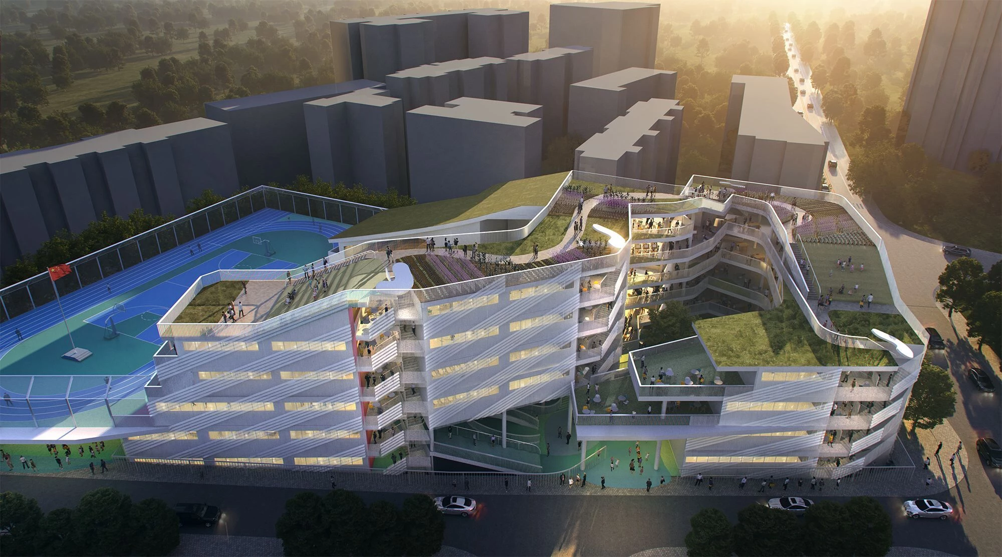 梧州小学丨China丨People's Architecture Office-13