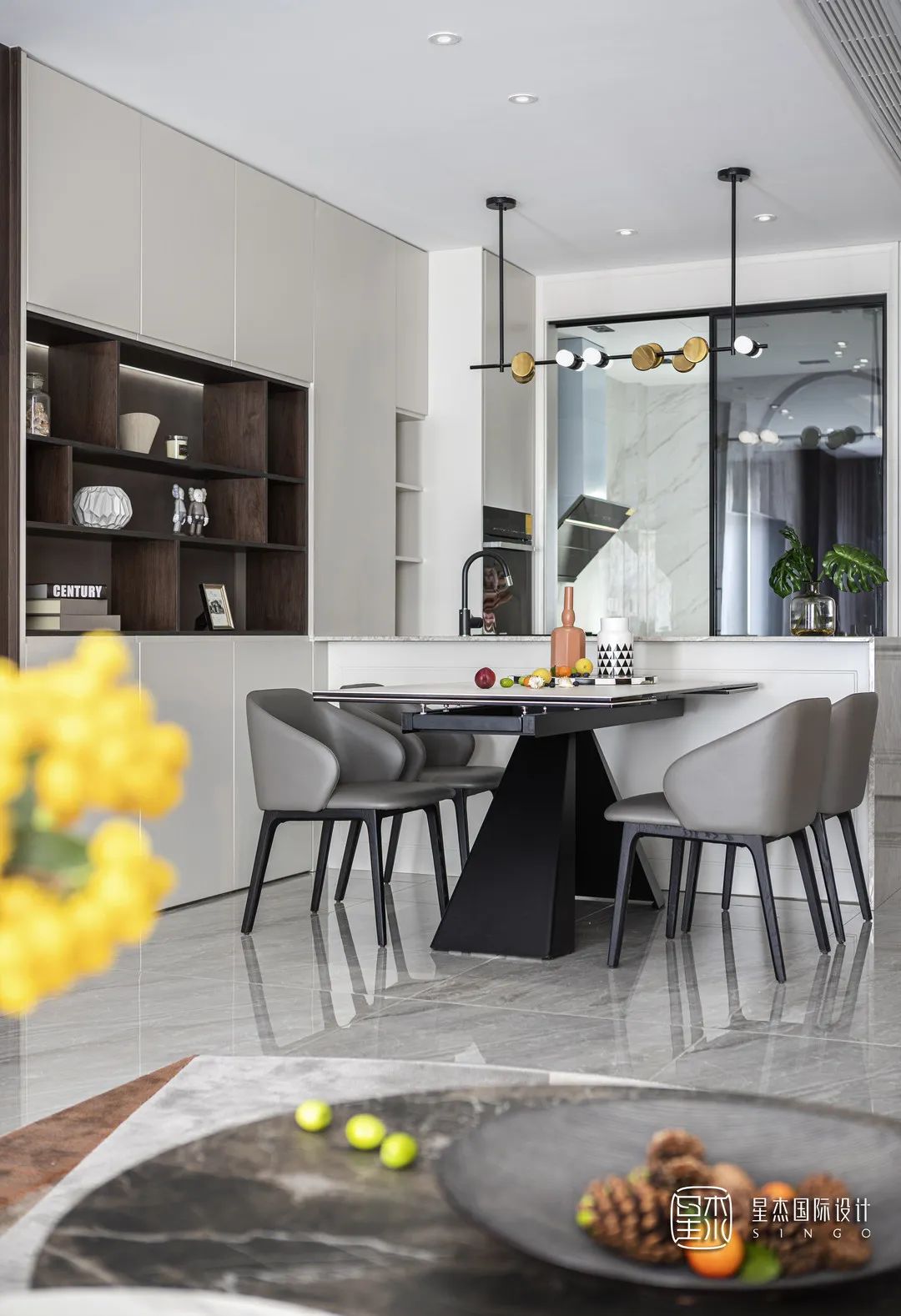 品质生活,现代暖灰调别墅空间-38