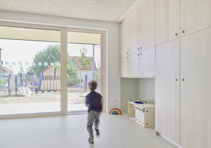 幼儿园扩建项目（符合DGNB标准的木结构建筑）丨德国-35