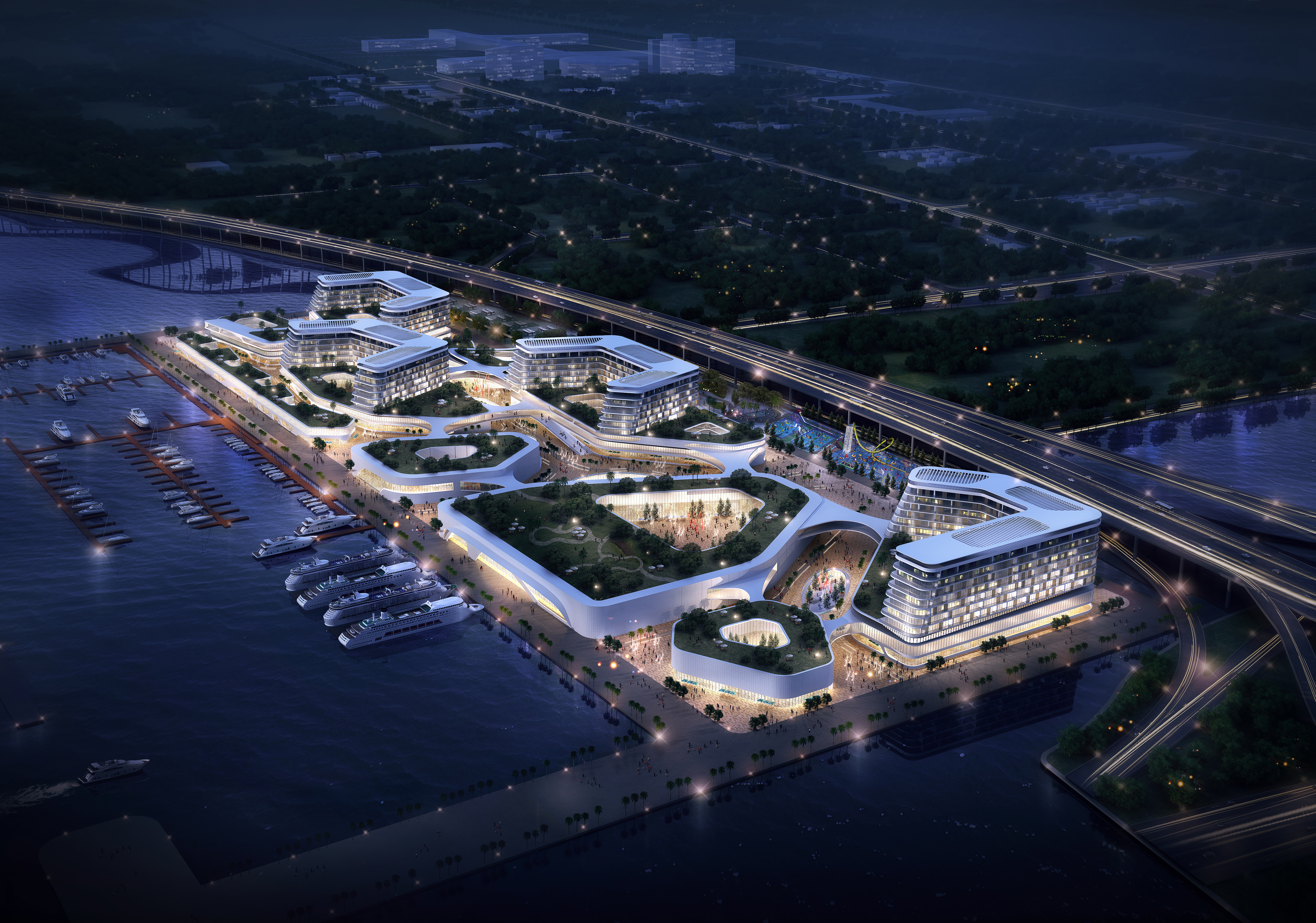 Shenzhen Bao'an International Yacht Port | Shenzhen Huazhu Architectural & Engineering Design Co., Ltd-14