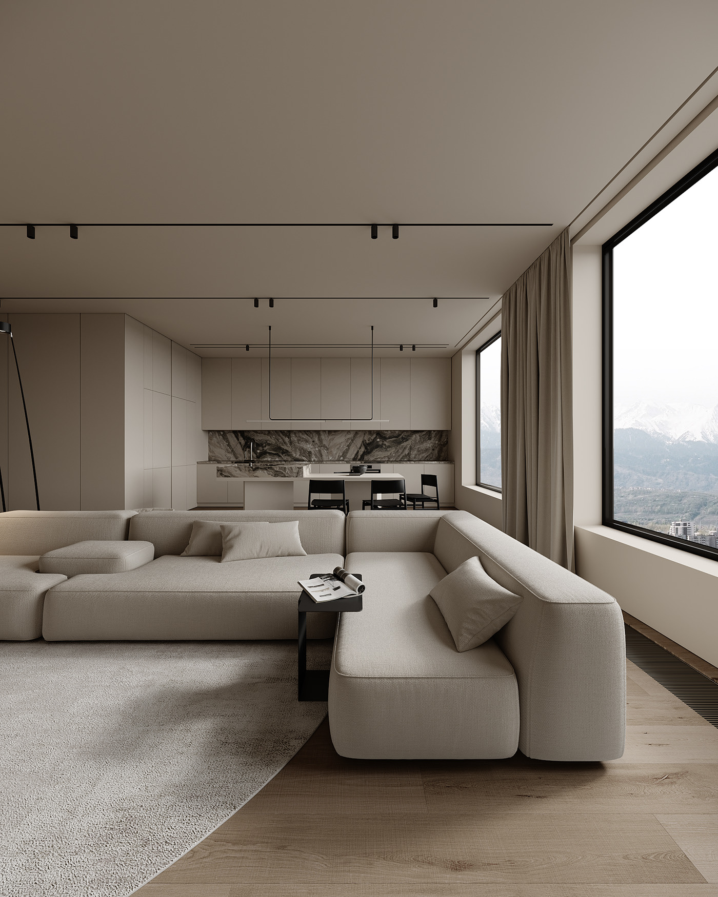 极简风住宅设计 这也太高级了吧！-4