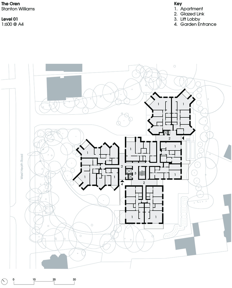 The Oren公寓丨英国伦敦丨Stanton Williams-65