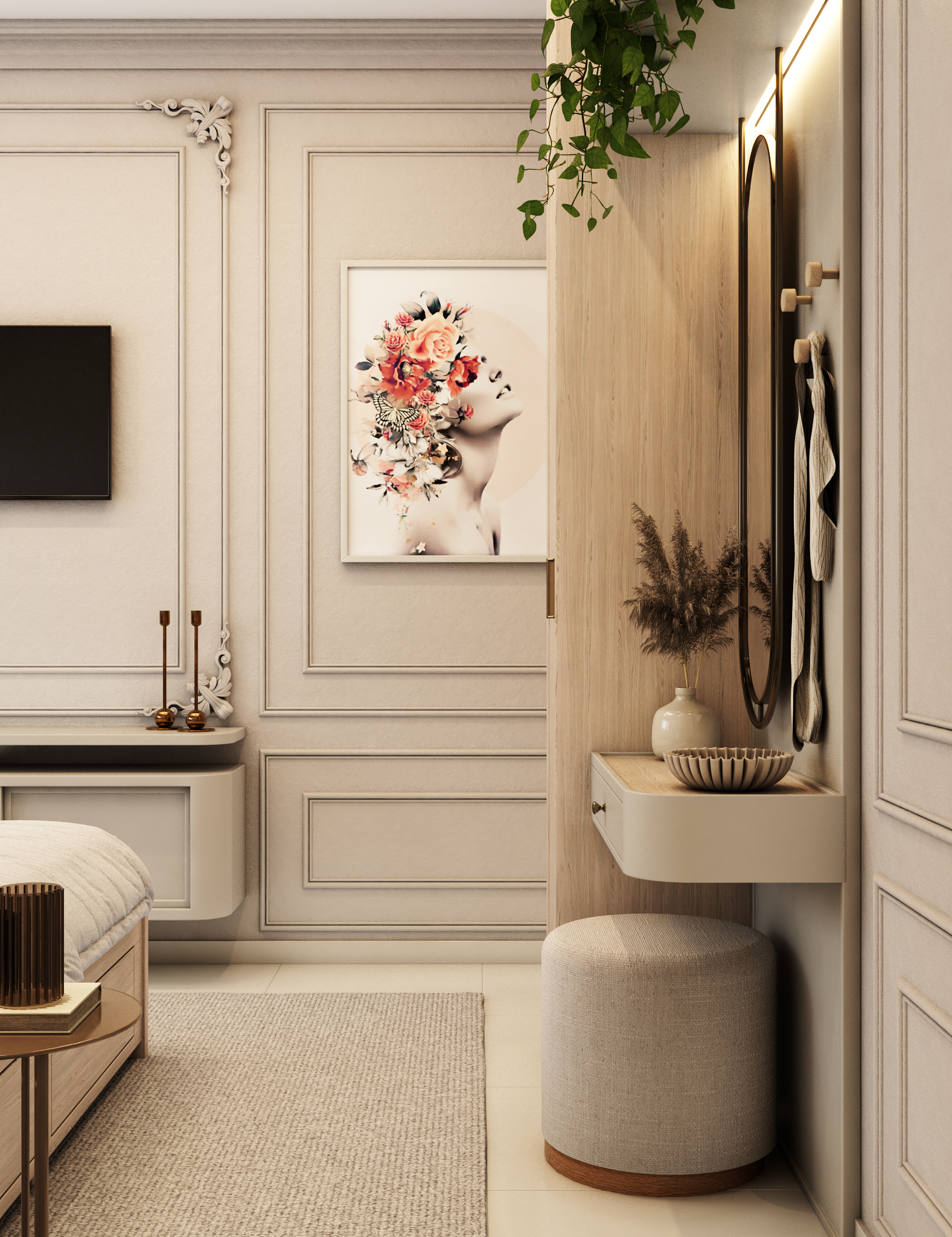 Quarto de Casal 卧室设计-5