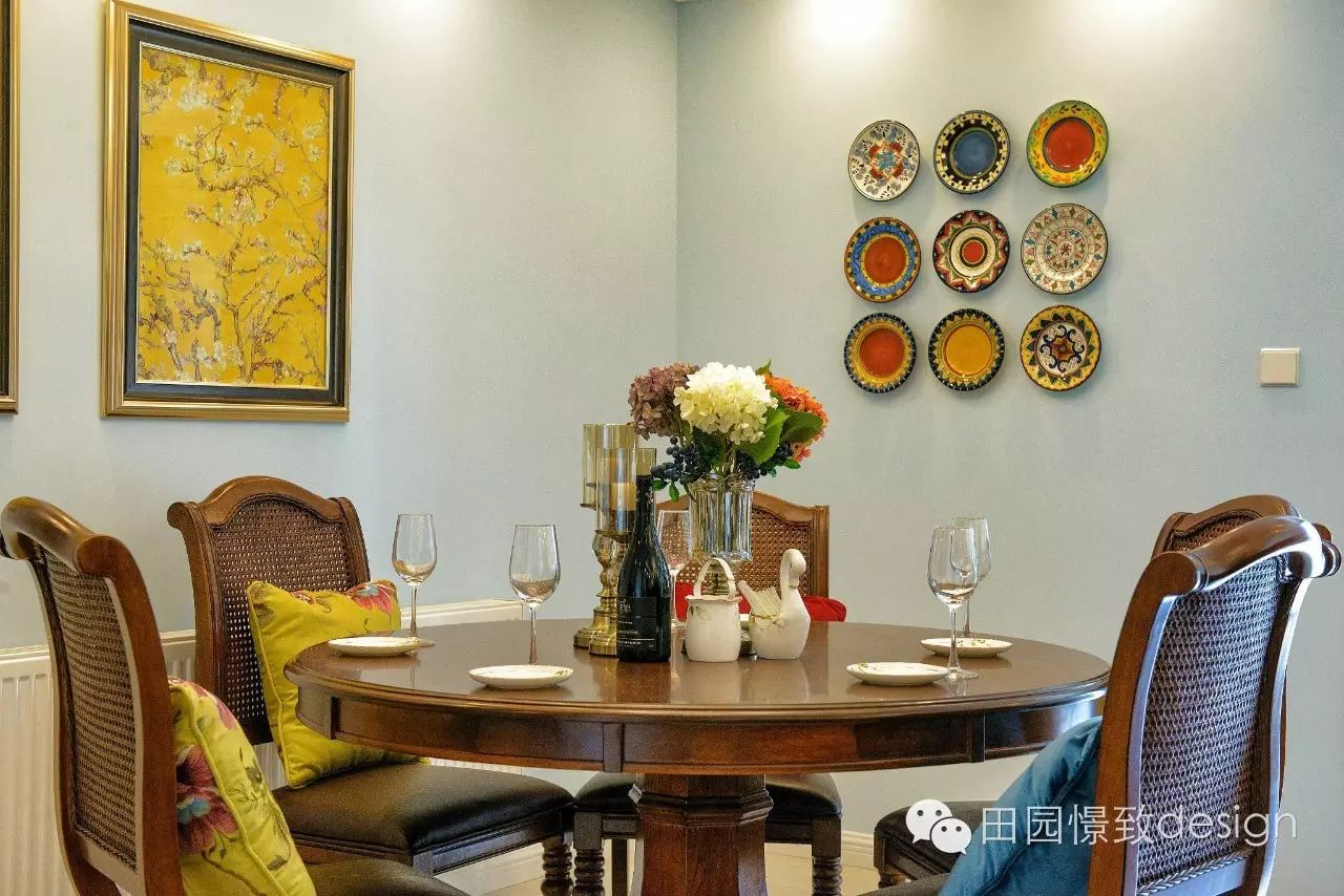 德阳棕榈美式混搭家居，温柔浪漫的空间艺术-28