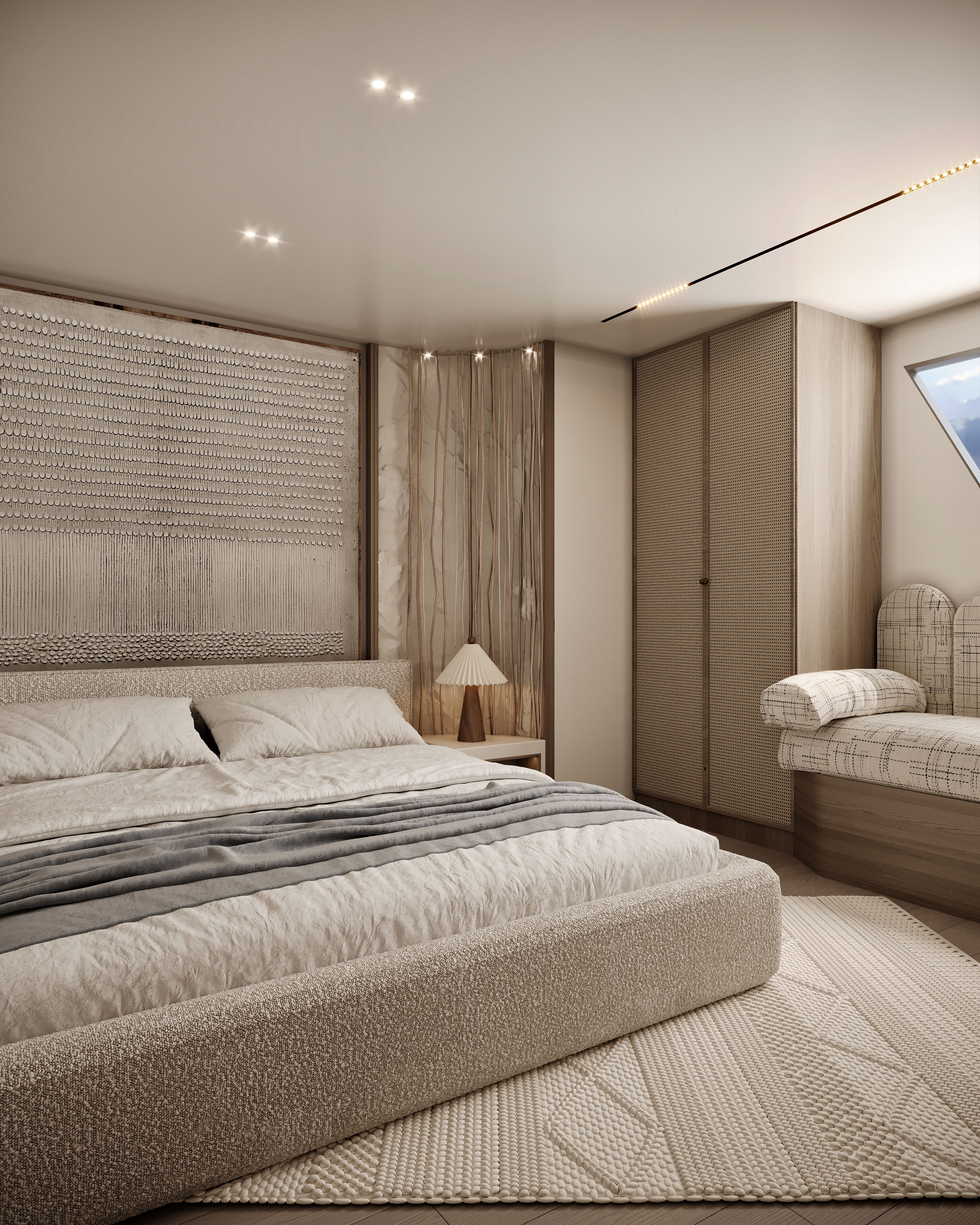 游艇卧室设计丨埃及丨Amina El  kholy-8