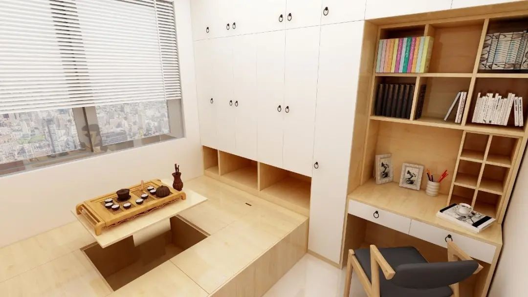 多功能榻榻米设计,打造舒适生活空间-20