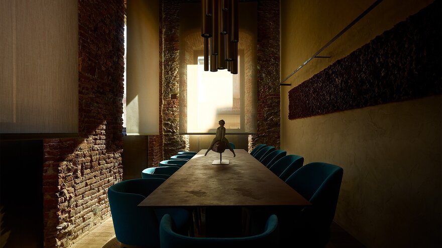 Elegant Old Residential Building Transformed by Archea Associati into a Sumptuous Home-21