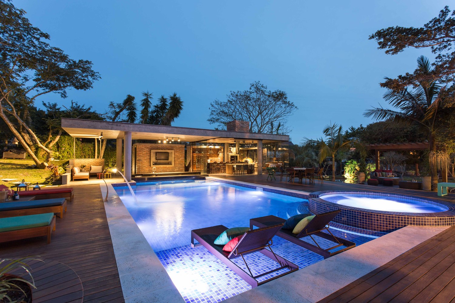 巴西 EL165 休闲小屋 | 混凝土与砖的巧妙结合-32