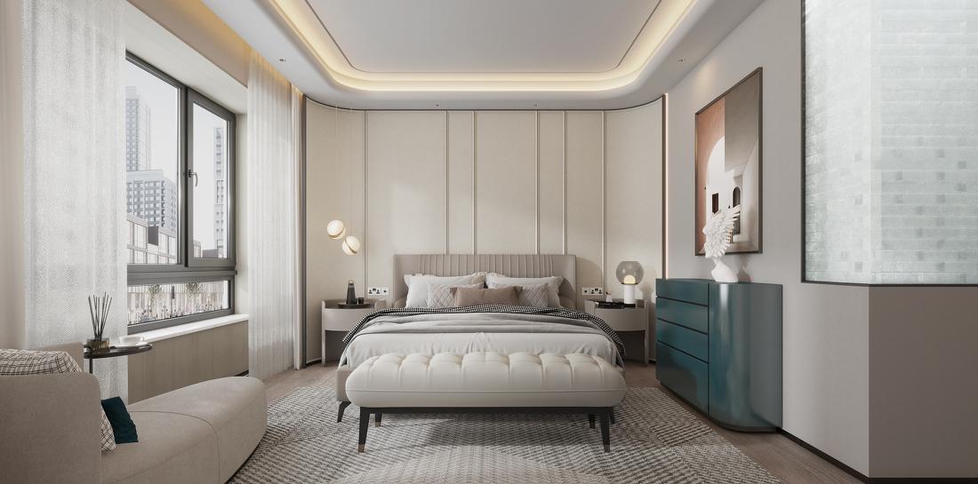 壹亮马 · 现代简约风格的温馨家居设计-8