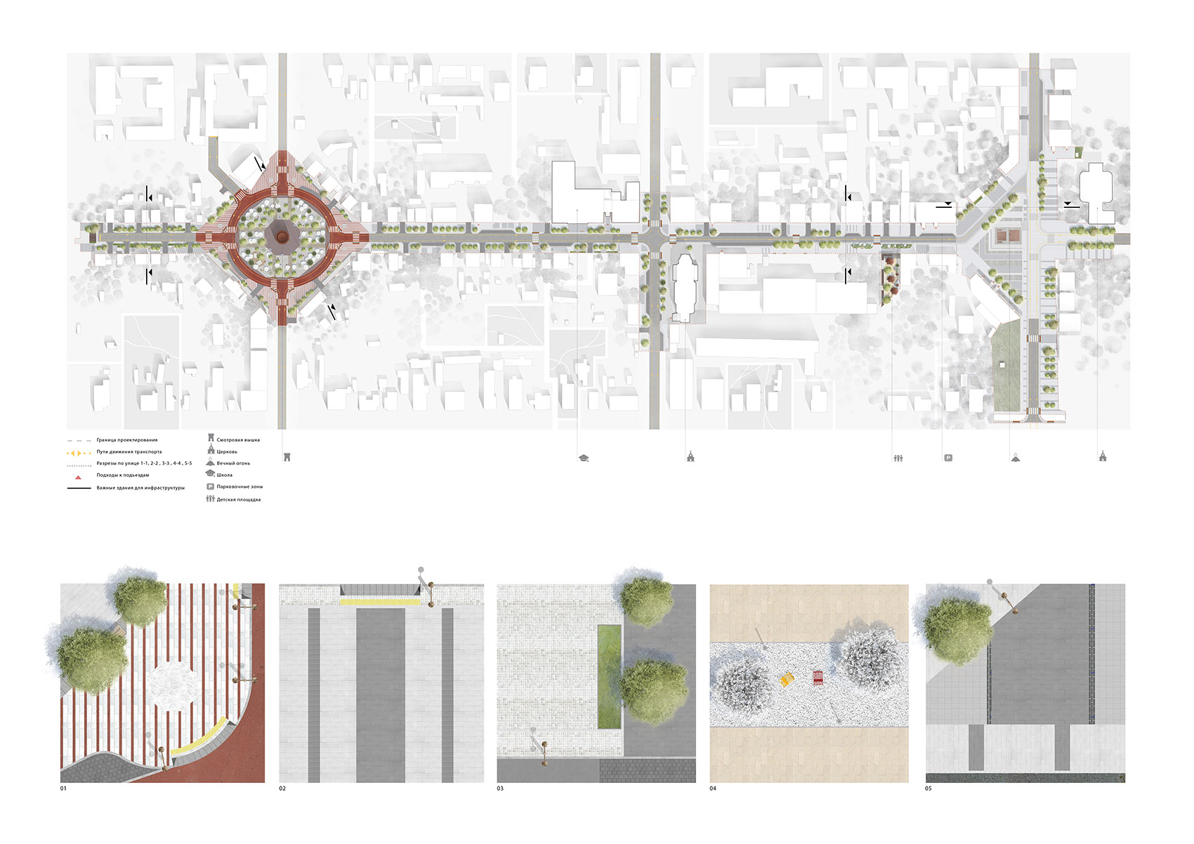 扎赖斯克市中心广场改造，俄罗斯 / Basis architectural bureau-46