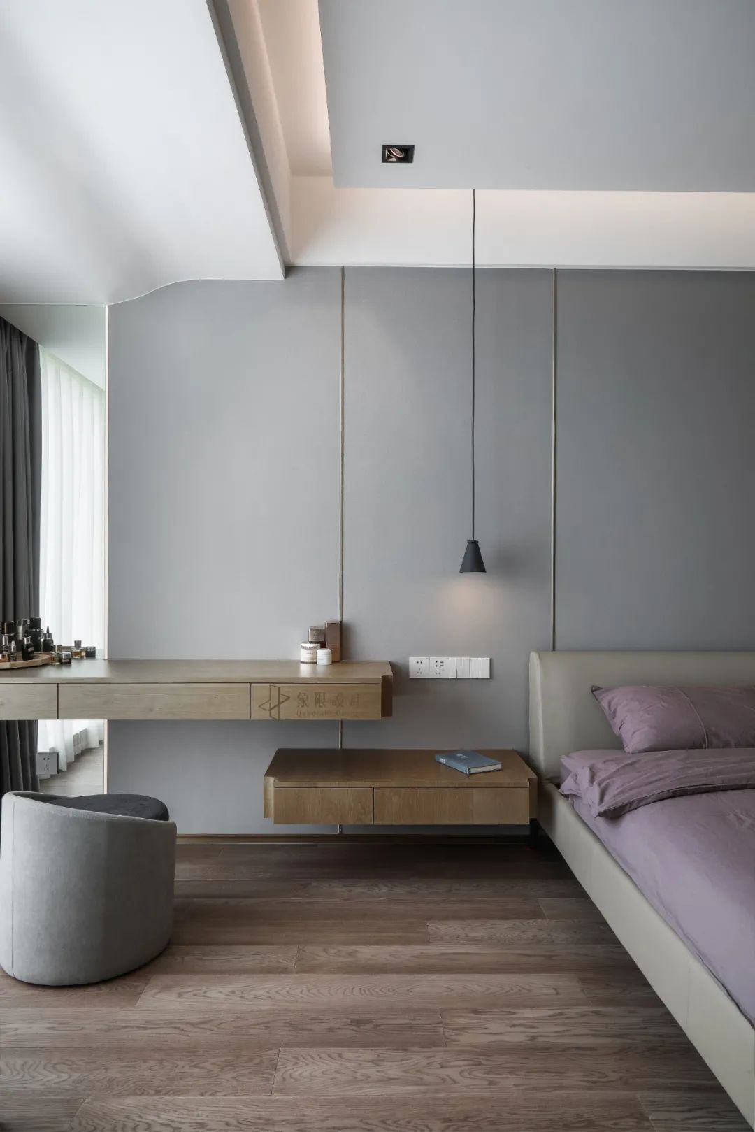 香港兴业御缇湾现代简约复式别墅设计-36