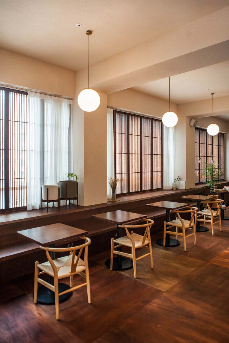 日式风格 120 平咖啡厅，打造城市休憩空间-6