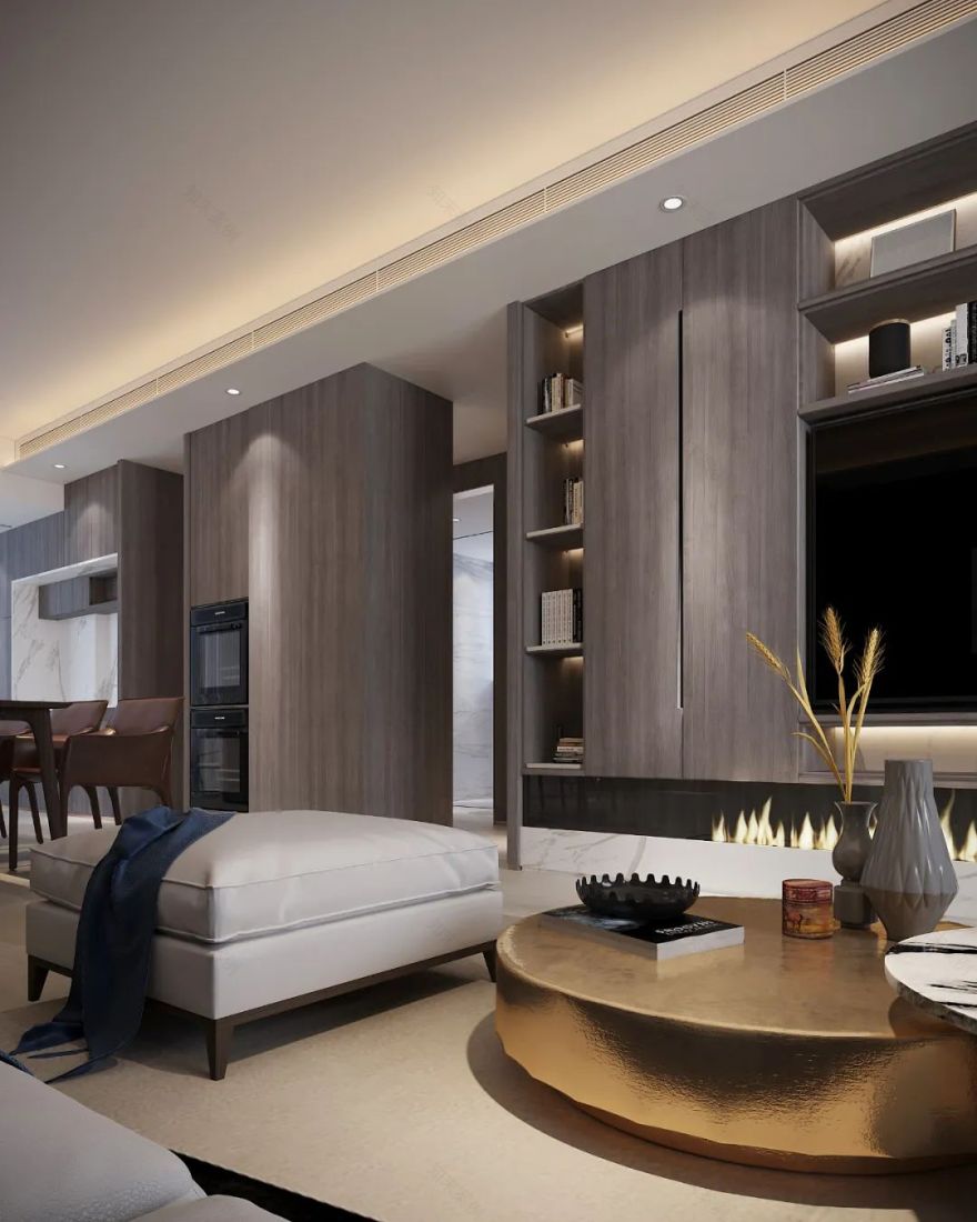 金科天宸样板间 | 轻奢简约之美-12