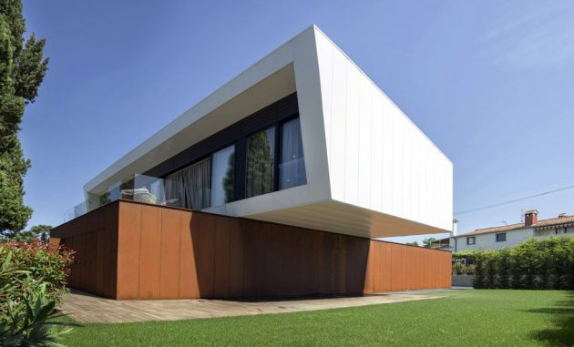 伊斯特拉带悬臂悬挑的别墅丨克罗地亚伊斯特拉丨Proarh-25