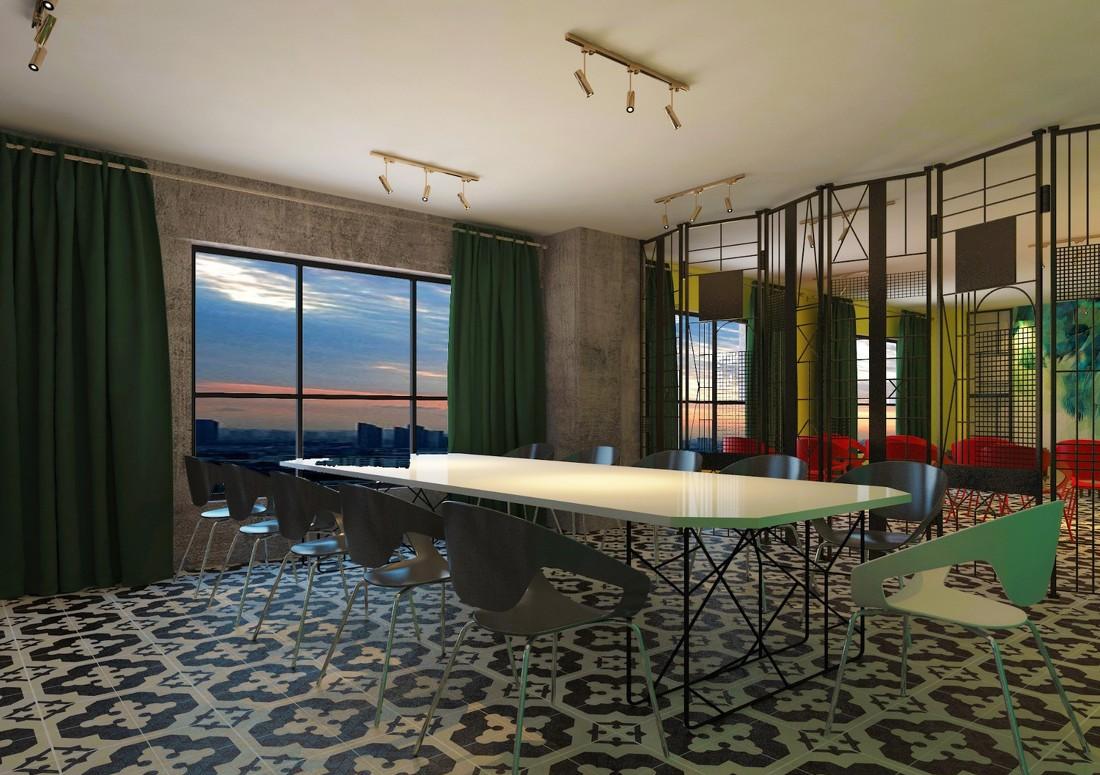 
工业风办公场所 -7