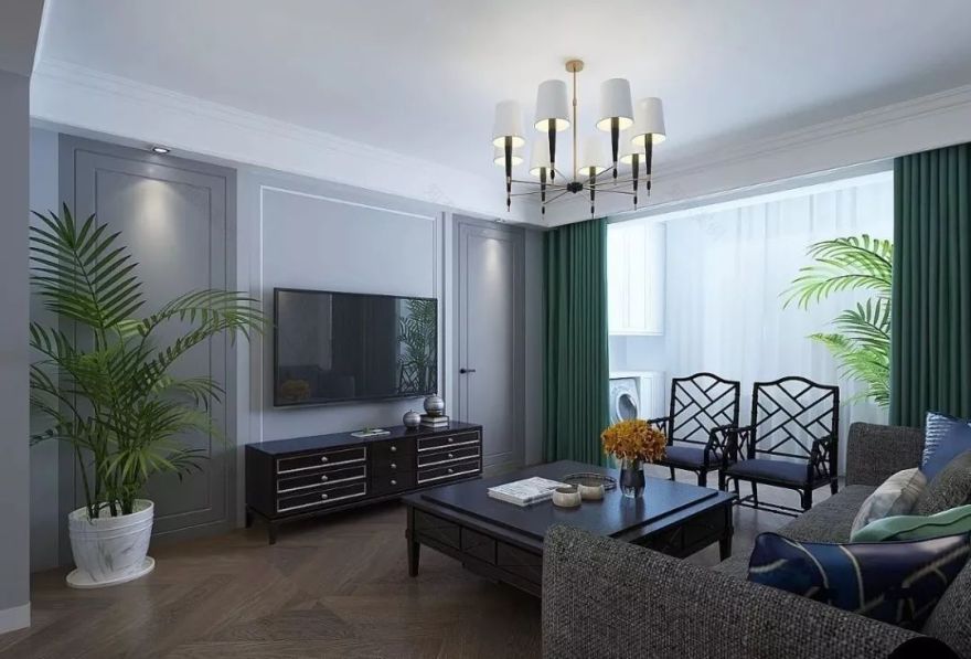 【夏末·国熙台】无白空间设计,打造清新绿色家居空间-33