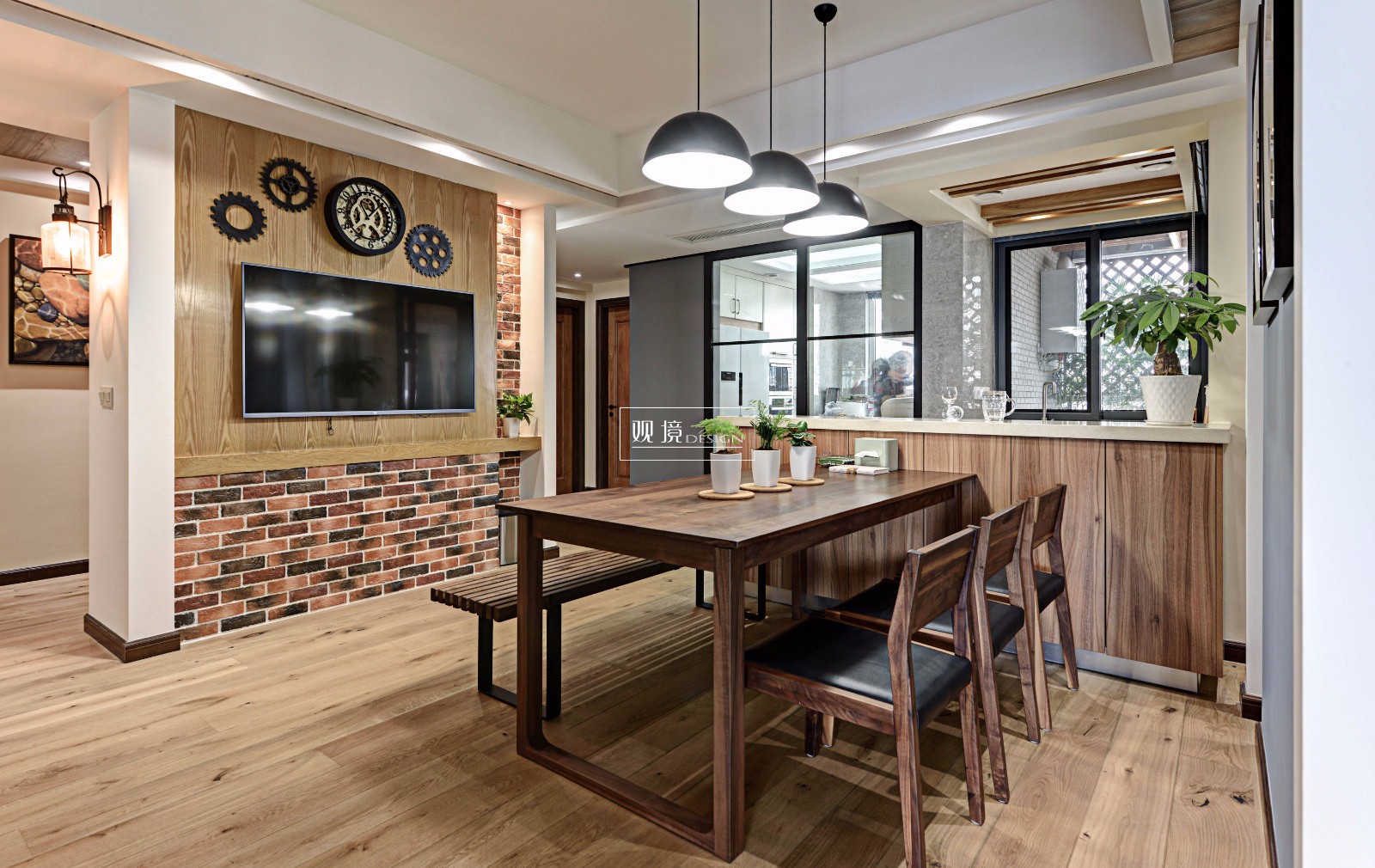 253㎡轻北欧 观境设计-11