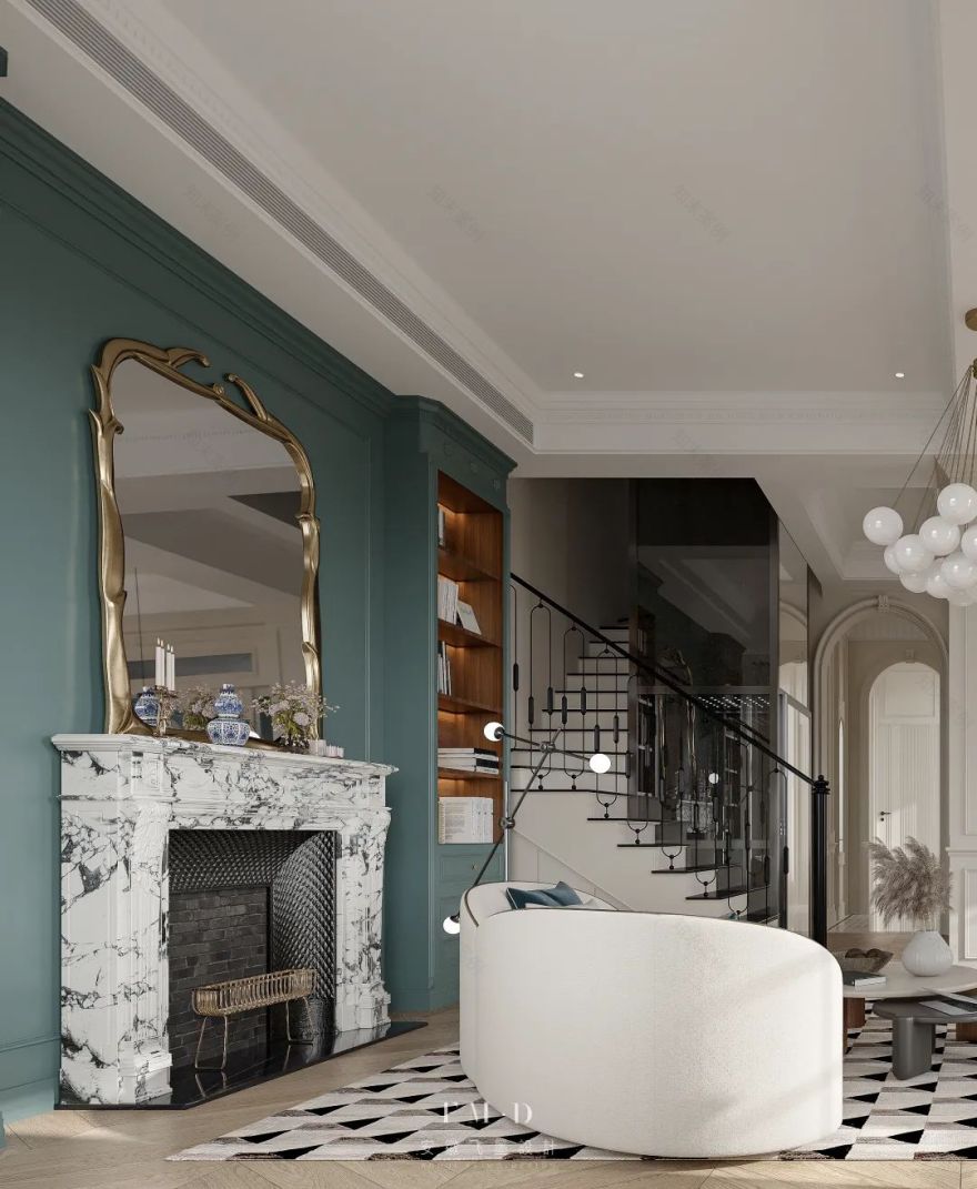 法式浪漫 · 女王般的家,自主掌控的生活丨中国合肥丨飞墨设计云端组-6