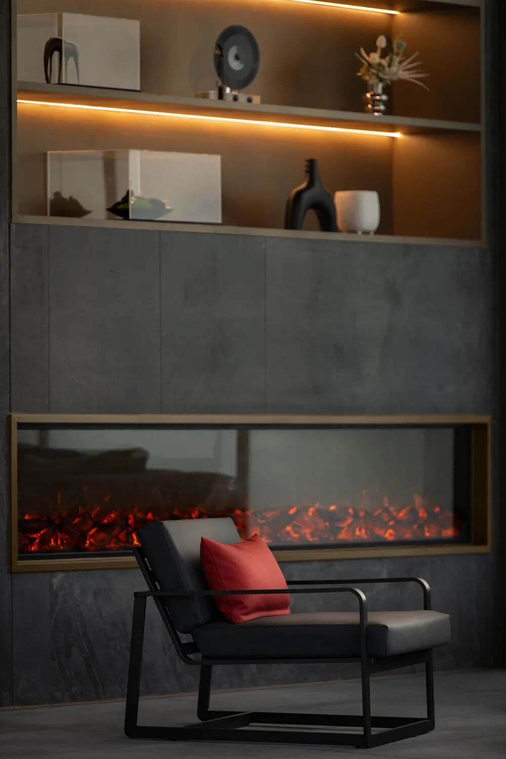 宁波新希望堇麟上府云汀大区|雕塑软装设计|尚沃出品-72