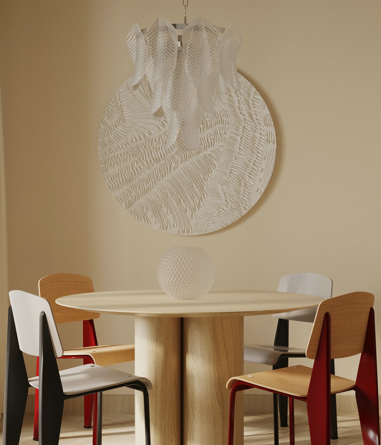 多彩色系小空间公寓设计 新时代的浪漫风情，邂逅都市自然-11